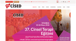 Desktop Screenshot of cised.org.tr
