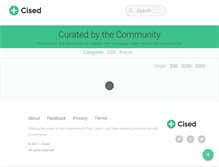 Tablet Screenshot of cised.com